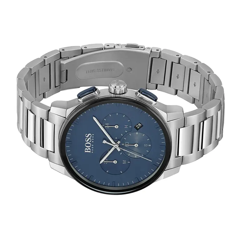 Hugo Boss Peak Blue Dial Quartz Men's Watch- 1513763